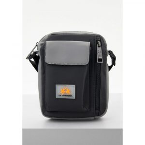 La Martina Schwarze Crossbody-Tasche aus Polyethylen