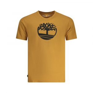 Timberland Marrone Baumwoll-T-Shirt für Herren