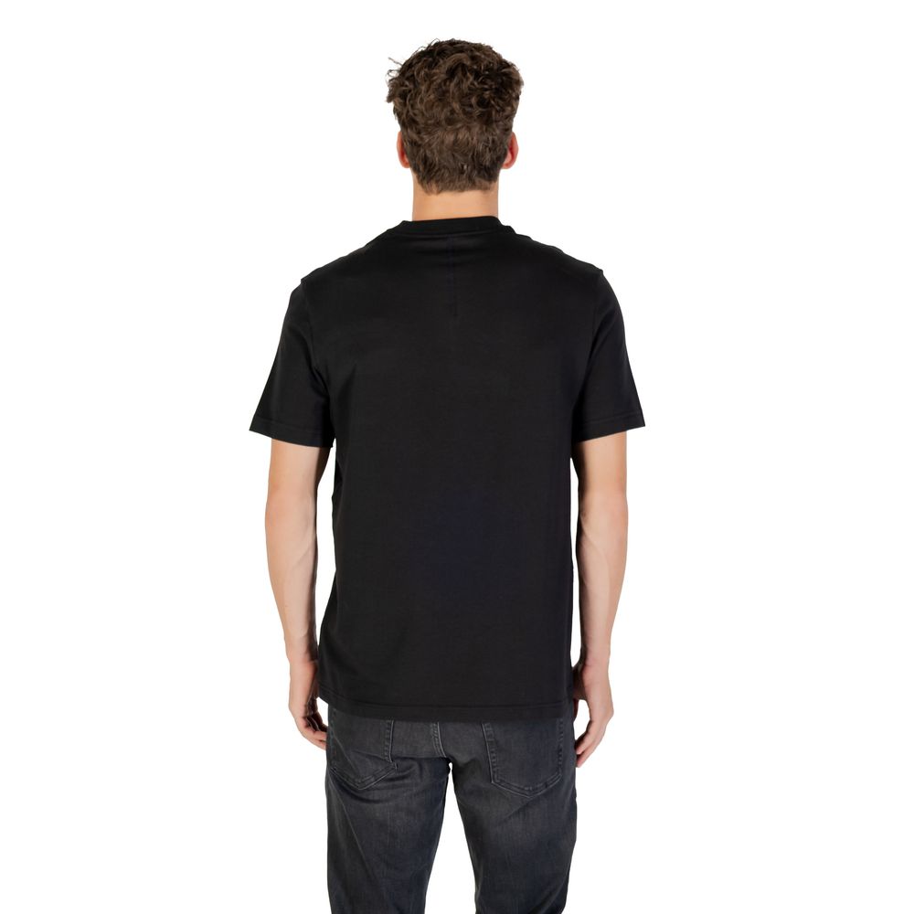 Calvin Klein Sport Schwarzes Baumwoll-T-Shirt – Bild 2