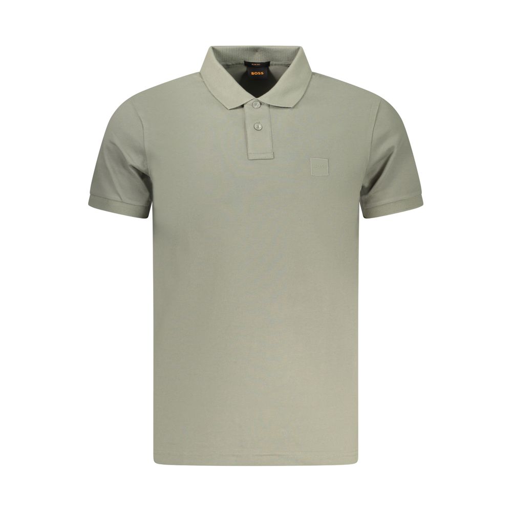 Hugo Boss Verde Baumwoll-Herrenpoloshirt