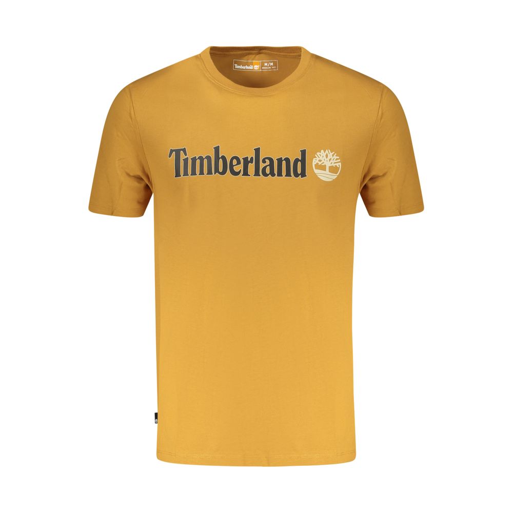 Timberland Marrone Baumwoll-T-Shirt für Herren