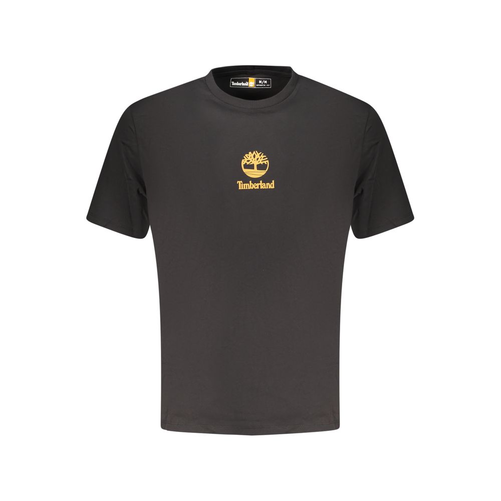 Timberland Schwarzes Baumwoll-T-Shirt für Herren