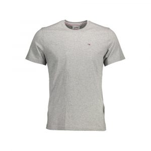 Tommy Hilfiger Grigio Baumwoll-T-Shirt für Herren