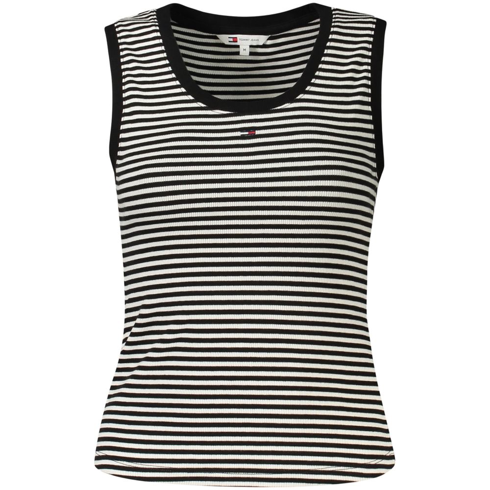 Tommy Hilfiger Schwarzes Baumwoll-Tanktop für Damen