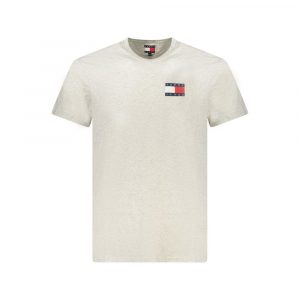 Tommy Hilfiger Grigio Baumwoll-T-Shirt für Herren