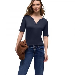 Street One Blaues Baumwoll-T-Shirt