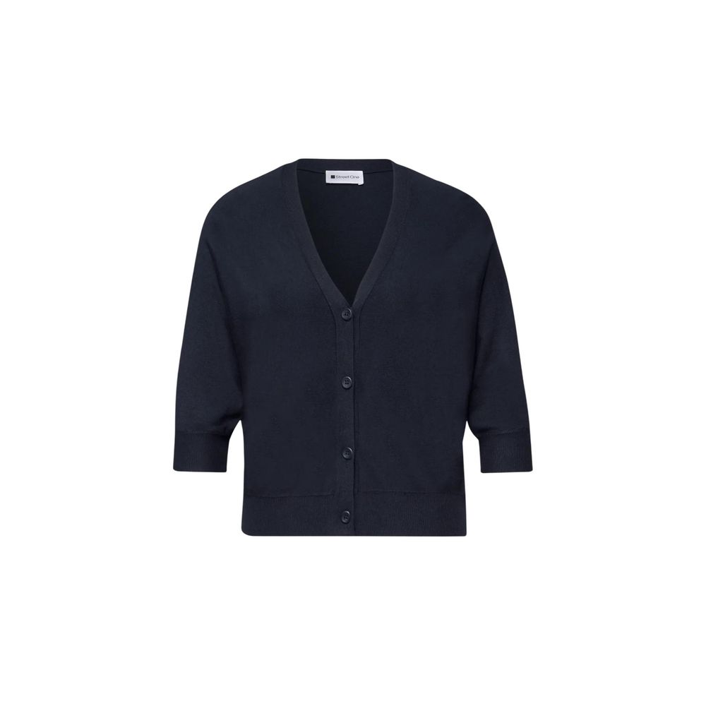 Street One Blauer Cardigan aus Viskose – Bild 3