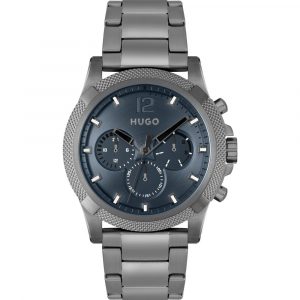 Hugo Boss Schwarze Edelstahl-Dresswatch