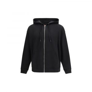 Diesel Schwarzer Baumwoll-Sweatshirt