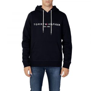 Tommy Hilfiger Blauer Baumwoll-Hoodie