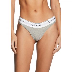 Calvin Klein Underwear Graue Baumwoll-Panty