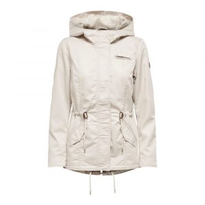 Only Beige Polyester Parka