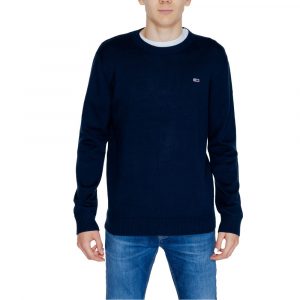Tommy Hilfiger Jeans Blauer Bio-Baumwoll-Sweatshirt