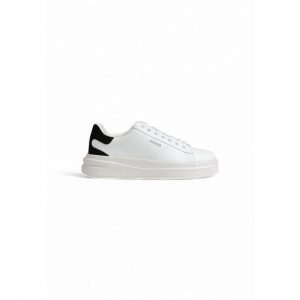 Guess Schwarze und weiße Sneakers aus Polyethylen