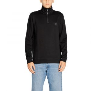 Hugo Boss Schwarzer Baumwoll-Sweatshirt