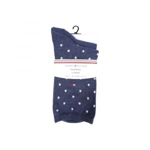 Tommy Hilfiger Blaue Baumwollsocken