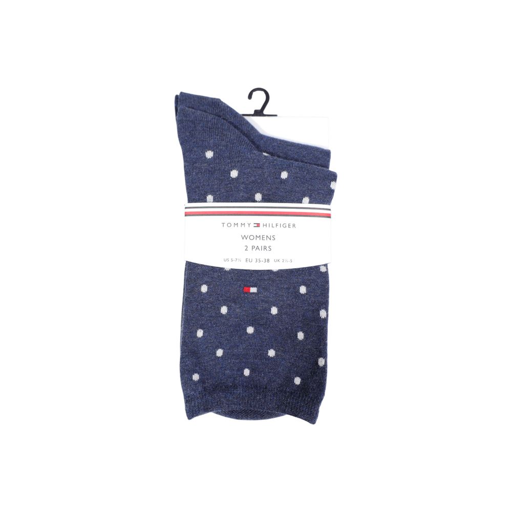 Tommy Hilfiger Blaue Baumwollsocken