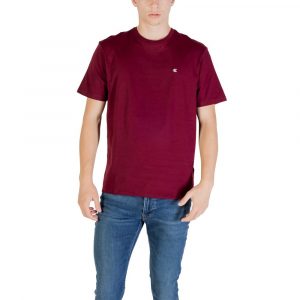 Calvin Klein Jeans Bordeaux Baumwoll-T-Shirt