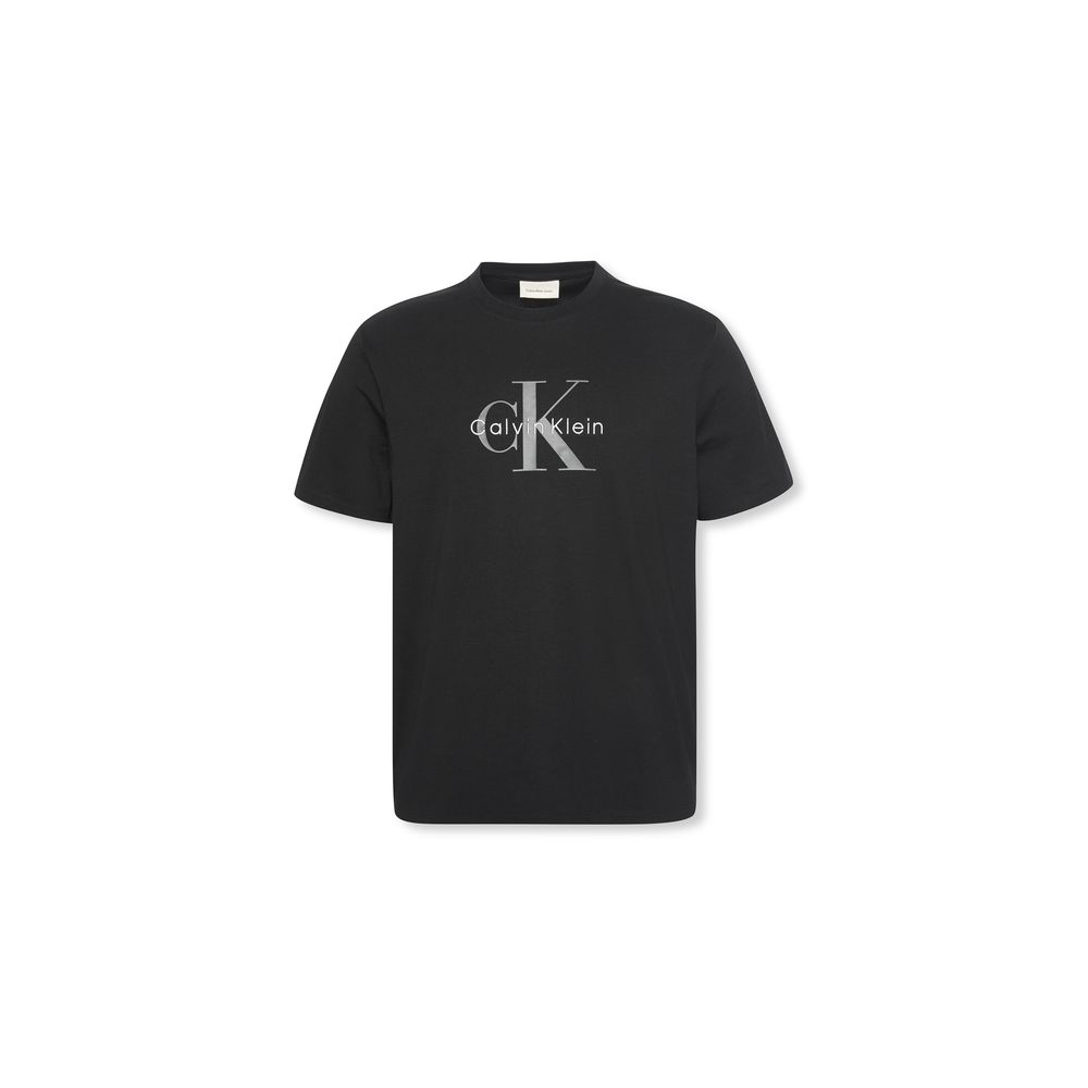 Calvin Klein Jeans Schwarzes Baumwoll-T-Shirt