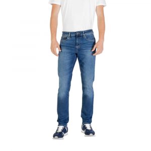 Tommy Hilfiger Jeans Blaue Skinny Jeans aus recycelter Baumwolle