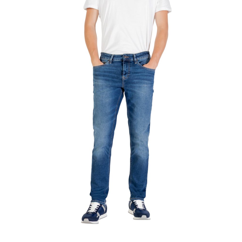 Tommy Hilfiger Jeans Blaue Skinny Jeans aus recycelter Baumwolle – Bild 5