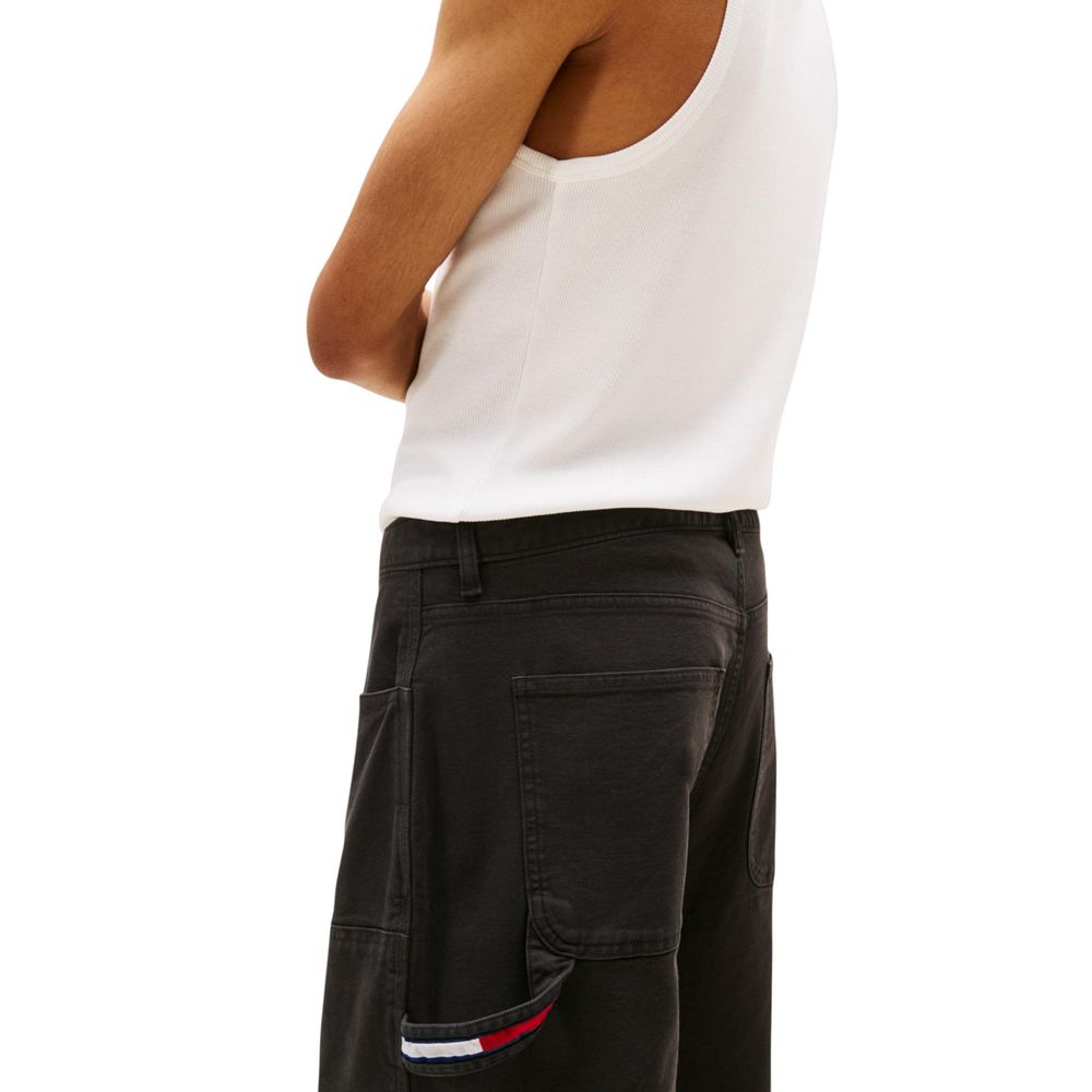 Tommy Hilfiger Jeans Schwarze Freizeithose aus Bio-Baumwolle – Bild 5