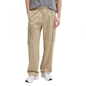 Calvin Klein Jeans Beige Baumwoll-Cargo-Hose