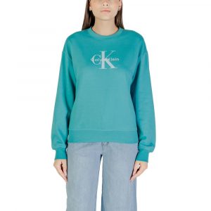 Calvin Klein Jeans Blauer Baumwoll-Sweatshirt