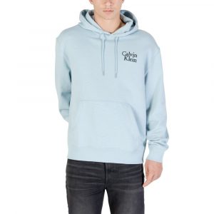Calvin Klein Jeans Blauer Baumwoll-Hoodie