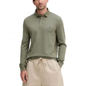 Tommy Hilfiger Bicolor Organic Cotton Long Sleeve T-Shirt