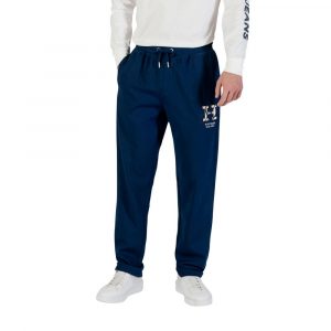 Tommy Hilfiger Blaue Jogginghose aus recycelter Baumwolle (Trainingshose)