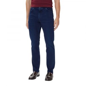 Tommy Hilfiger Blaue Jeans aus recycelter Baumwolle im Relaxed Fit