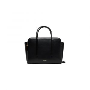 Calvin Klein Schwarze Lederhandtasche