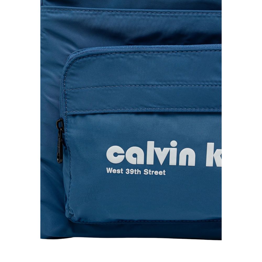 Calvin Klein Blauer Rucksack aus recyceltem Polyester – Bild 4
