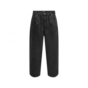 Only & Sons Schwarze Baumwolljeans im Relaxed Fit