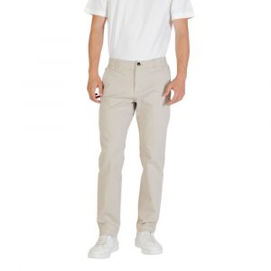 Hugo Boss Beige Polyester Casual Pants