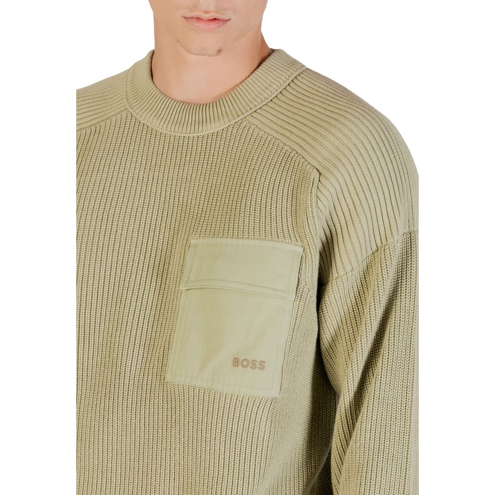 Hugo Boss Grüner Baumwoll-Sweatshirt – Bild 5