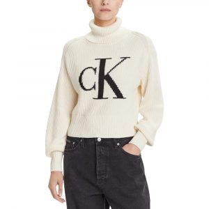 Calvin Klein Jeans Beige Baumwoll-Sweatshirt