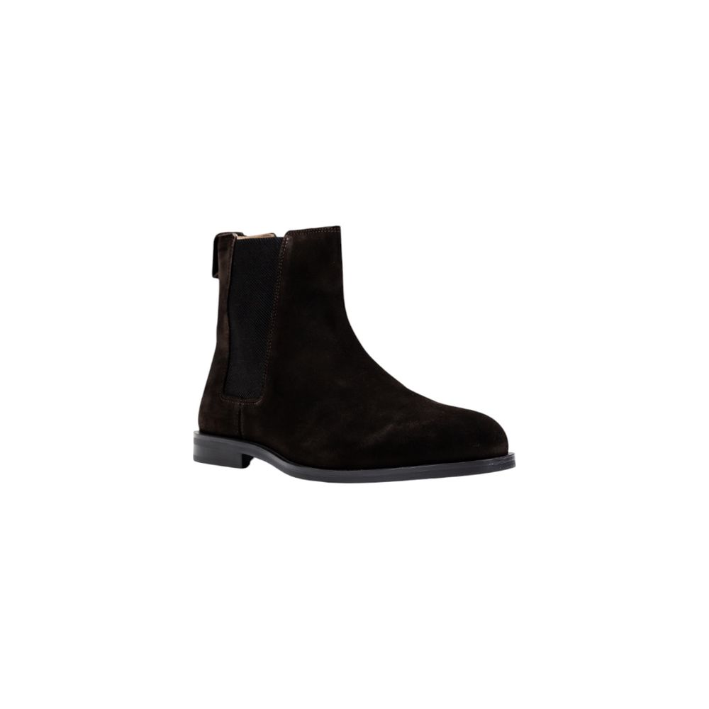 Calvin Klein Braune Chelsea Boots aus Wildleder – Bild 2