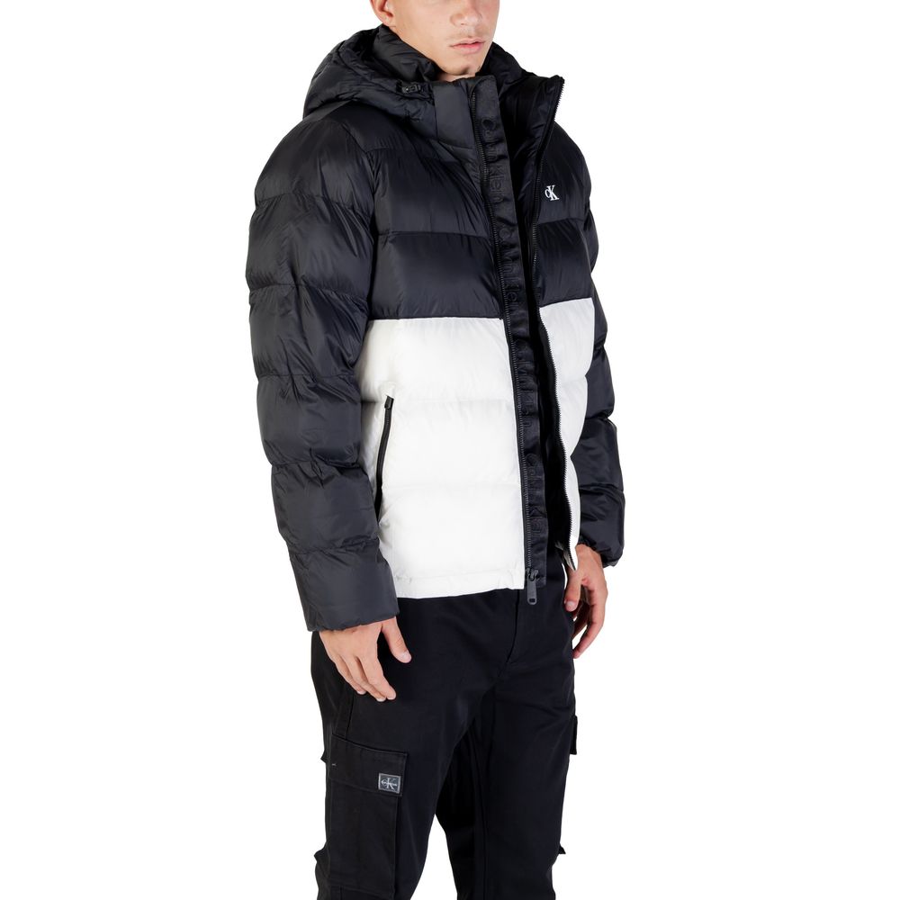 Calvin Klein Jeans Cremefarbener Polyamid-Mantel – Bild 3