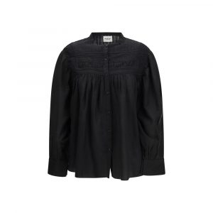 Marant Etoile Schwarzes Baumwollhemd