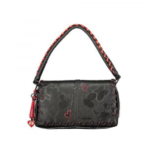 Desigual Nero Polyurethane Damen Handtasche