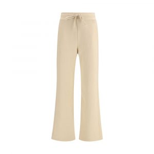 Max Mara Beige Baumwoll-Jogginghose (Trainingshose)