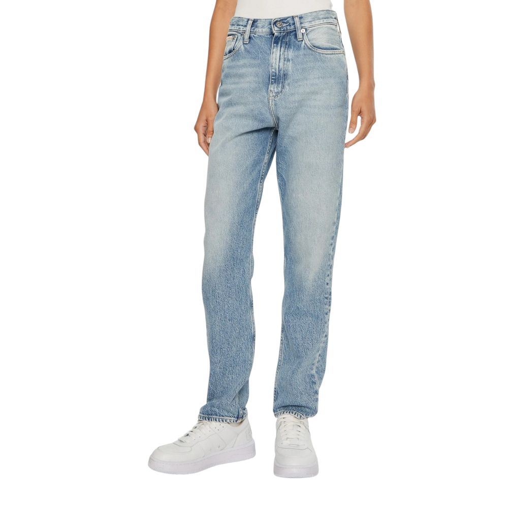 Calvin Klein Jeans Hellblaue Skinny Jeans aus Baumwolle