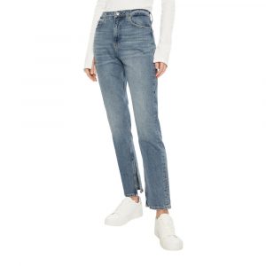 Calvin Klein Jeans Blaue Baumwoll-Skinny-Jeans