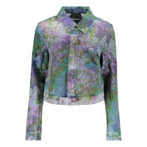 Desigual Blu Baumwolljacke für Damen