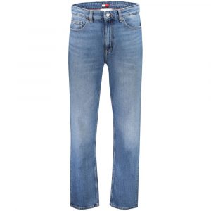 Tommy Hilfiger Blu Cotton Herrenjeans