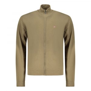 Napapijri Verde Baumwoll-Strickjacke Herren