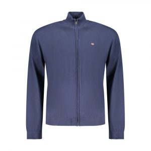 Napapijri Blauer Baumwoll-Cardigan für Herren