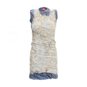 Diesel Mehrfarbiges Baumwoll-Freizeitkleid